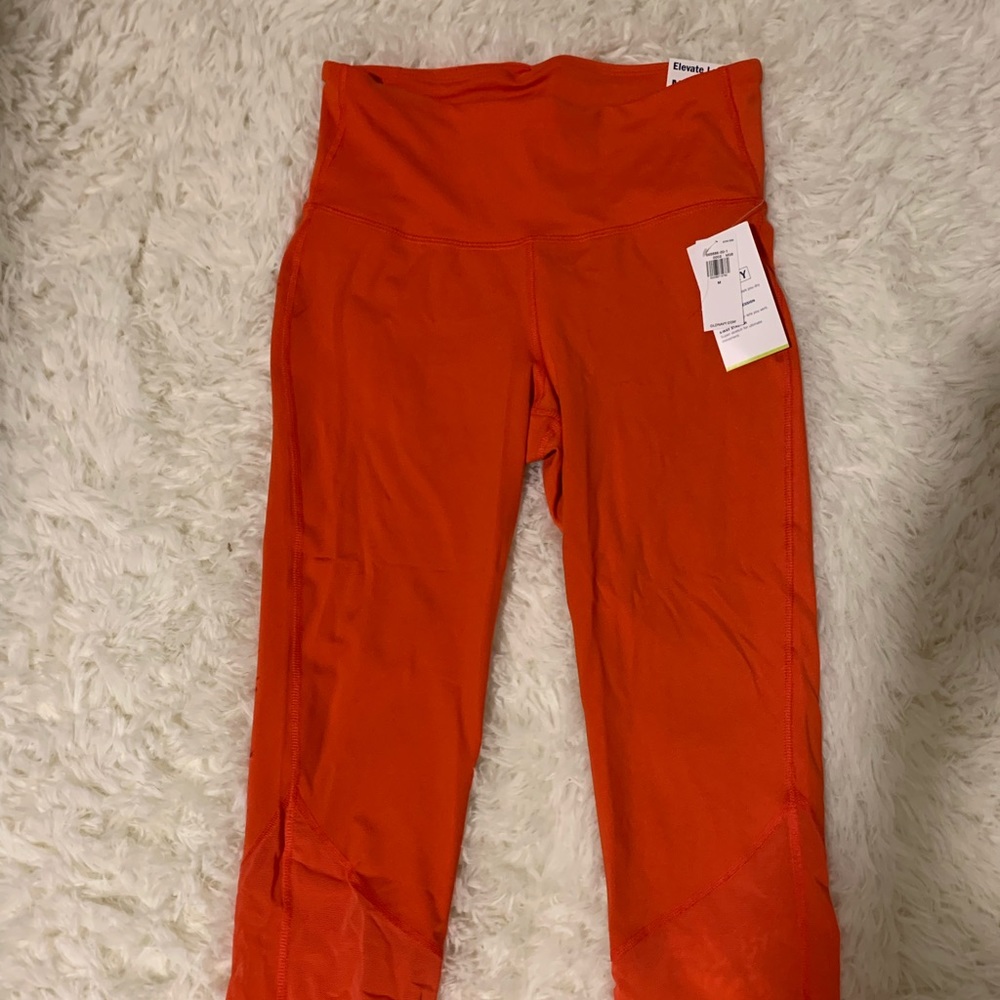 Orange leggings old navy